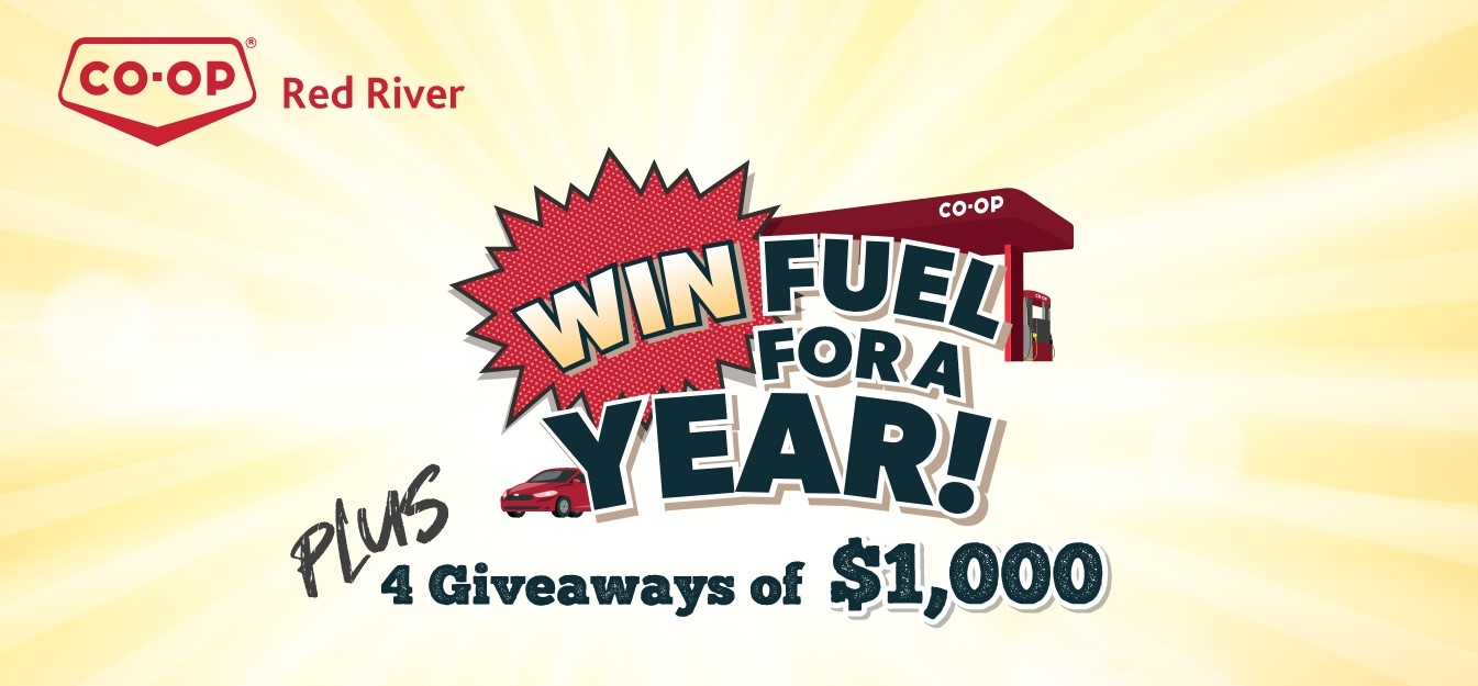 You could WIN Fuel for a year! Plus, 4 Giveaways of $1,000!